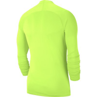 Nike Dri-Fit Park Ondershirt Lange Mouwen Volt Groen Zwart