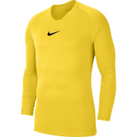 Nike Park Dri-Fit Ondershirt Lange Mouwen Geel Zwart