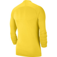 Nike Park Dri-Fit Ondershirt Lange Mouwen Geel Zwart