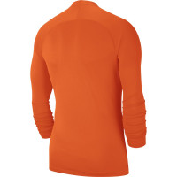 Nike Dri-Fit Park Ondershirt Lange Mouwen Oranje Wit
