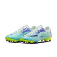 Nike Mercurial Vapor 14 Academy Gras / Kunstgras Voetbalschoenen (MG) Groen Blauw Geel Wit