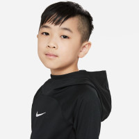 Nike Hoodie Academy Pro Kleuters Zwart Wit