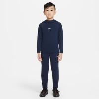 Nike Hoodie Academy Pro Kleuters Donkerblauw Wit