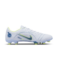 Nike Mercurial Vapor 14 Academy Gras / Kunstgras Voetbalschoenen (MG) Grijs Donkerblauw Geel