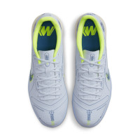 Nike Mercurial Vapor Academy Zaalvoetbalschoenen (IN) Grijs Donkerblauw