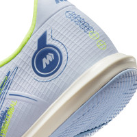 Nike Mercurial Vapor Academy Zaalvoetbalschoenen (IN) Grijs Donkerblauw