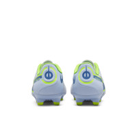 Nike Tiempo Legend Academy Grass /Artificial Turf Football Shoes (MG) Grey Dark Blue