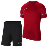 Nike Academy 21 Dri-Fit Trainingsset Kids Rood Zwart