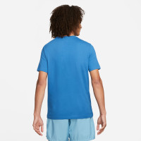 Nike NSW Icon Futura T-Shirt Blauw Wit