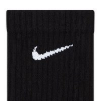 Nike Everyday Cushioned Sports Socks 3 Pack Black
