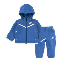 Nike Tech Fleece Tracksuit Toddlers Blue White