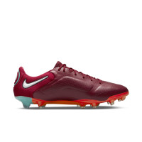 Nike Tiempo Legend 9 Elite Gras Voetbalschoenen (FG) Rood Wit Turquoise Oranje