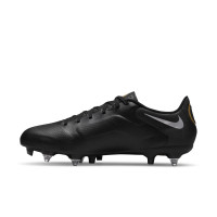 Nike Tiempo Legend 9 Academy Anti-Clog Iron-NOP Football Shoes (SG) Black Dark Grey Gold