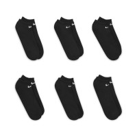 Nike Everyday Lightweight Korte Sportsokken 6-Pack Zwart