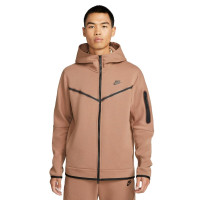 Nike Vest Tech Fleece Bruin Zwart