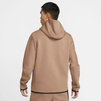 Nike Vest Tech Fleece Bruin Zwart