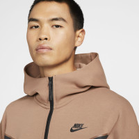Nike Vest Tech Fleece Bruin Zwart