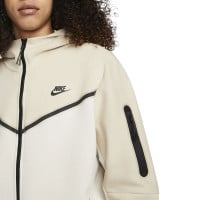 Nike Tech Fleece Vest Beige Zwart
