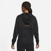 Nike Nederland Travel Hoodie Half-Zip 2022-2023 Dames Zwart