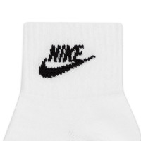 Nike Sportswear Everyday Essential Short Sports Socks 3-Pack White Black