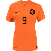 Nike Netherlands Vapor Match Miedema 9 Home Shirt WEURO 2022 Women