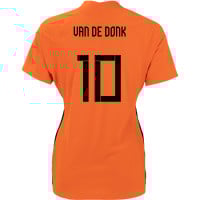 Nike Nederland Vapor Match van de Donk 10 Thuisshirt WEURO 2022 Dames