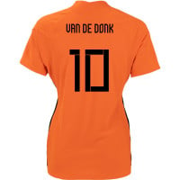 Nike Netherlands Vapor Match van de Donk 10 Home Shirt WEURO 2022 Women