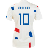 Nike Netherlands van de Donk 10 Away Shirt WEURO 2022