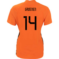 Nike Nederland Groenen 14 Thuisshirt WEURO 2022 Dames