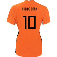 Nike Netherlands van de Donk 10 Home Jersey WEURO 2022 Kids