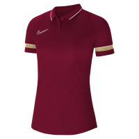 Nike Academy 21 Dri-Fit Polo Dames Bordeauxrood