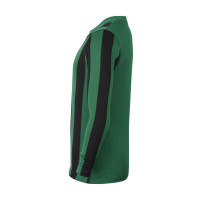 Nike Striped Division IV Long Sleeve Football Shirt Kids Green Black