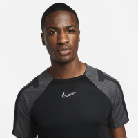 Nike Strike 22 Dri-Fit Training Shirt Black Dark Grey White