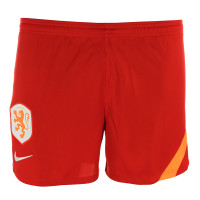 Nike Nederland Academy Pro Trainingsbroekje 2022-2023 Dames Rood Oranje Wit