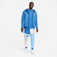 Nike Vest Tech Fleece Blue White