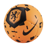 Nike Netherlands Pitch Football Orange Black