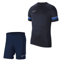 Nike Academy 21 Dri-Fit Trainingsset Kids Donkerblauw Blauw