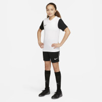 Nike Voetbalshirt Tiempo Premier II Kids Wit Zwart