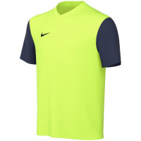 Nike Voetbalshirt Tiempo Premier II Kids Geel Donkerblauw