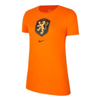 Nike Nederland Crest T-Shirt Euro 2022 Women Orange
