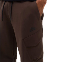 Nike Cargo Trousers Tech Fleece Brown