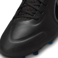 Nike Tiempo Legend Elite 9 Grass Football Shoes (FG) Black Grey Blue