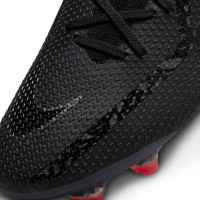 Nike Phantom GT2 Elite Gras Football Shoes (FG) Black Grey Red