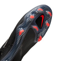 Nike Phantom GT2 Elite Gras Football Shoes (FG) Black Grey Red