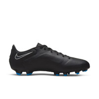 Nike Tiempo Legend 9 Academy Grass/Artificial Grass Football Shoes (MG) Black Grey Blue