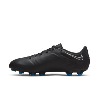 Nike Tiempo Legend 9 Academy Grass/Artificial Grass Football Shoes (MG) Black Grey Blue