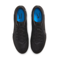 Nike Tiempo Legend 9 Academy Gras / Kunstgras Voetbalschoenen (MG) Zwart Blauw Grijs