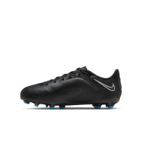 Nike Tiempo Legend Academy 9 Grass/Artificial Grass Football Shoes (MG) Kids Black Grey Blue