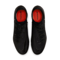 Nike Phantom Pro GT2 DF Gras Football Shoes (FG) Black Grey Red