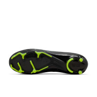 Nike Zoom Mercurial Superfly 9 Academy Gras / Kunstgras Voetbalschoenen (MG) Zwart Grijs Geel Neon